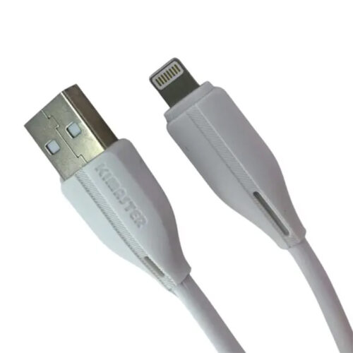 Cabo para iPhone Lightning para USB - 20W - Turbo - 1 metro – Compatível até iPhone 14